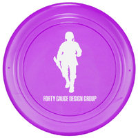 Flying Discs: 9 inch Translucent Flying Disc